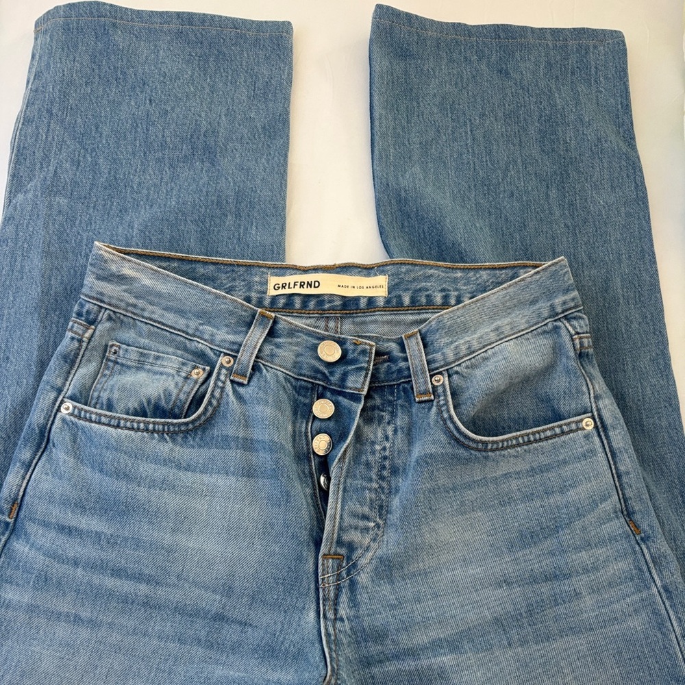 GRLFRND Light Blue Denim Jeans